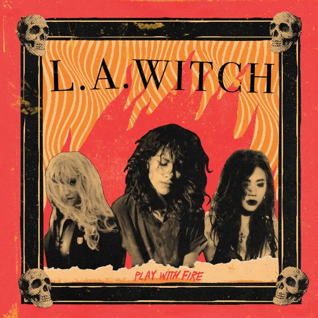 L.A. WITCH live tour poster 2026
